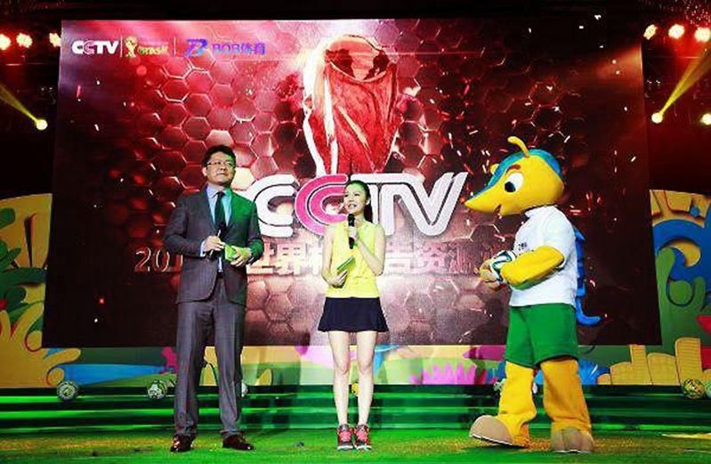 2014年B杏彩体育获得巴西世界杯赛事直播广告